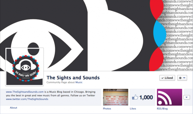 the sights and sounds 1000 followers on facebook