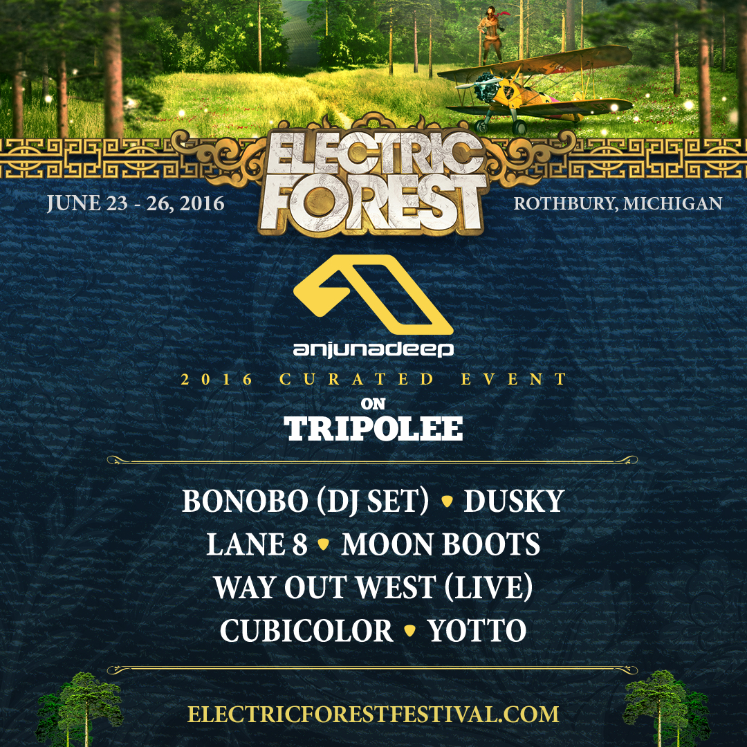 [FEST NEWS] Electric Forest Reveals Full Lineup, Curated Events