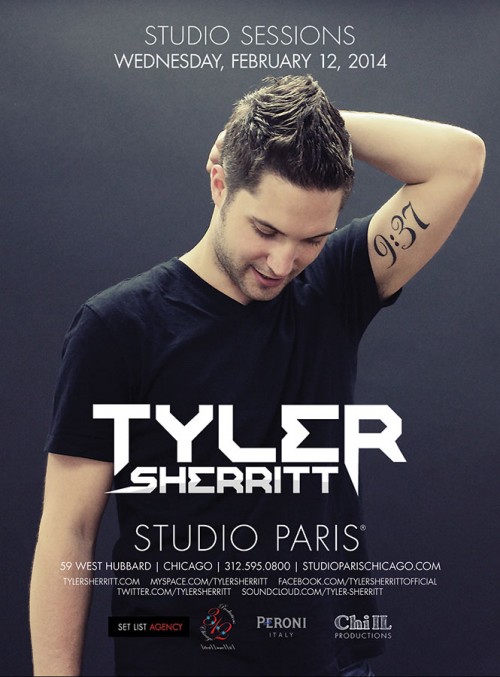 [DANCE] – Tyler Sherrit at Studio Paris, Chicago – FREE SHOW