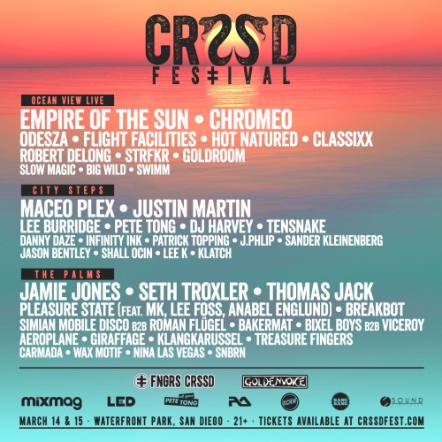 [ NEWS ] CRSSD Festival Reveals Impressive Lineup