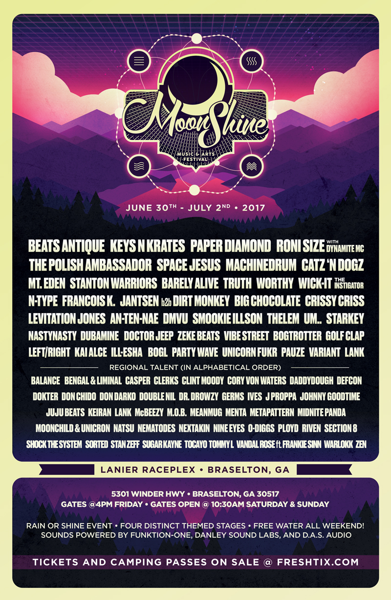 moonshine festival lineup