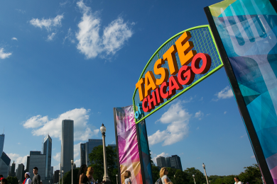 Taste of Chicago – (Photo courtesy of Chicago Crusader)
